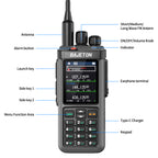 Iradio UV-98 PLUS 10W Multi Band Ham Radio HF UHF VHF With AM USB LSB CW CB LW MW SW SSB Cross Band Repeaper 2.4"large Screen