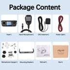 Chierda M520D DMR Mini Digital Mobile Radio 25W GPS Dual Band DTMF VHF UHF FM Bluetooth Long Range 300CH Walkie Talkie