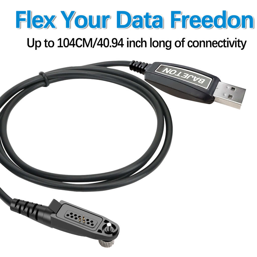BAJETON Original USB Programming Cable For Bajeton BJ-9000 Radtel RT-950 RT-950 PRO Ham Radio