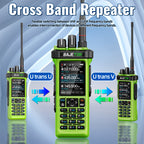 Bajeton BJ-9000 Green (27Mhz TX/RX) Walkie Talkie 10W AM/FM/USB/LSB/CW Receive GPS/APRS Bluetooth Phone Programming NOAA ShortWave Two Way Ham Radio