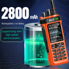 BAJETON BJ-9000(Orange) Walkie Talkie CB/SSB/RX/HF Receiver with GPS APRS 10W Bluetooth Phone Programming Same RT-950 PRO RT -950 Radio