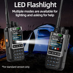 BAJETON BJ8200 Walkie Talkie Long Range Wireless Bluetooth Programming Type-c Flashlight Noise Reduction CB SW AM Ham Radio