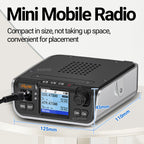 Chierda M520D DMR Mini Digital Mobile Radio 25W GPS Dual Band DTMF VHF UHF FM Bluetooth Long Range 300CH Walkie Talkie
