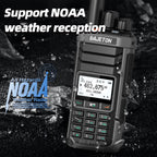 BAJETON DM-5000 DMR Walkie Talkie AES-256 Encryption Dual Time Slot Digital Analog SMS NOAA TYPE-C Charger For RT-4D Ham Radio