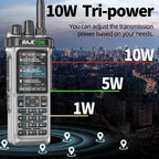 BAJETON BJ-9000(Transparent) GPS APRS Walkie Talkie 10W CB 27Mhz CB/SSB/HF Bluetooth Programming NOAA ShortWave For RT-950PRO RT-950 Radio