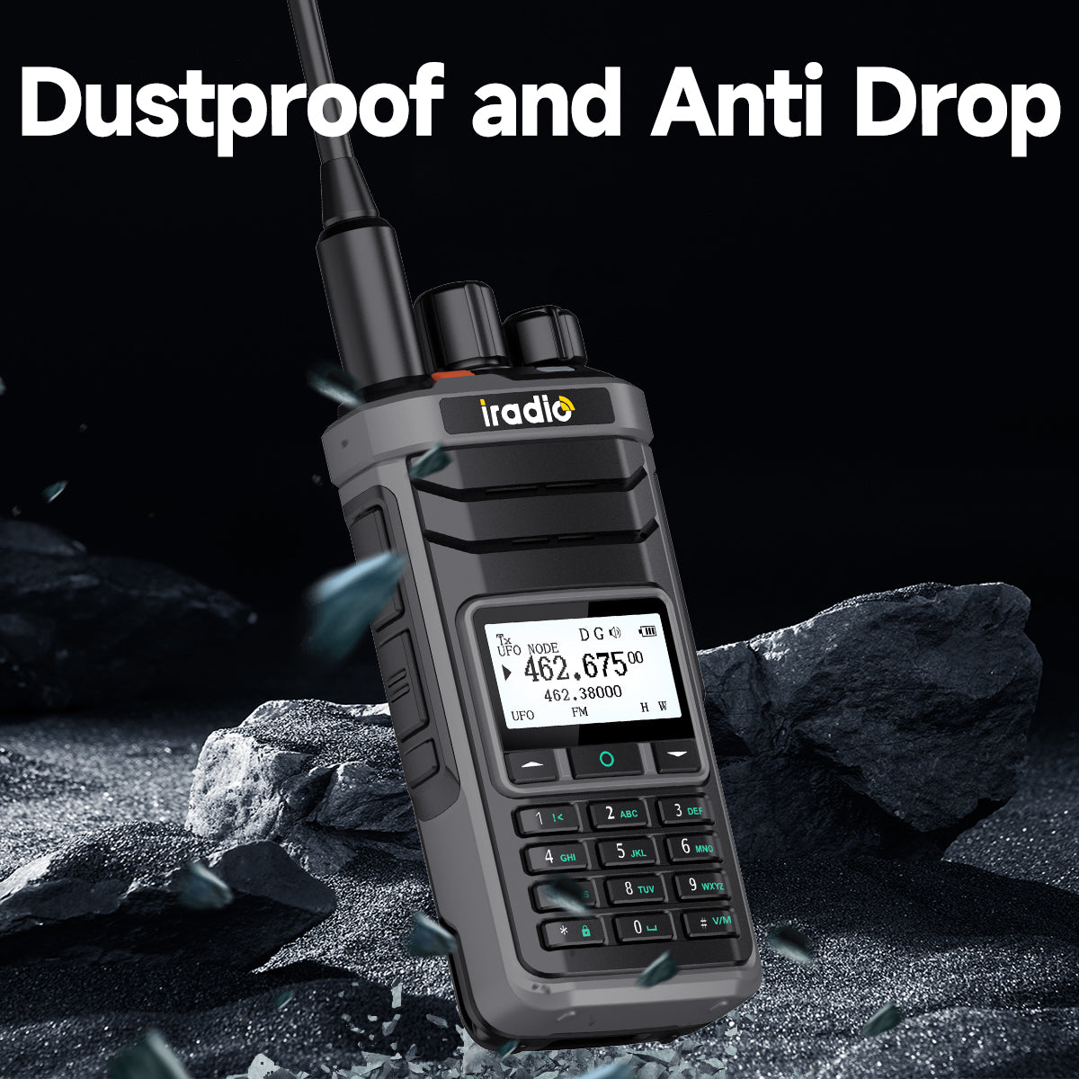 BAJETON DM-5000 DMR Walkie Talkie AES-256 Encryption Dual Time Slot Digital Analog SMS NOAA TYPE-C Charger For RT-4D Ham Radio