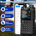 BAJETON BJ7700 Walkie Talkie Multi Band Wireless Bluetooth Phone Programming Noise Reduction AM FM Ham Radio For Camping BJ8200