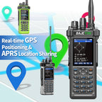 Bajeton BJ-9000 10W Ham Radio Walkie Talkie – 27MHz(RX/TX), AM/FM/USB/LSB/CW, GPS, APRS, Bluetooth, NOAA Weather Radio, Shortwave
