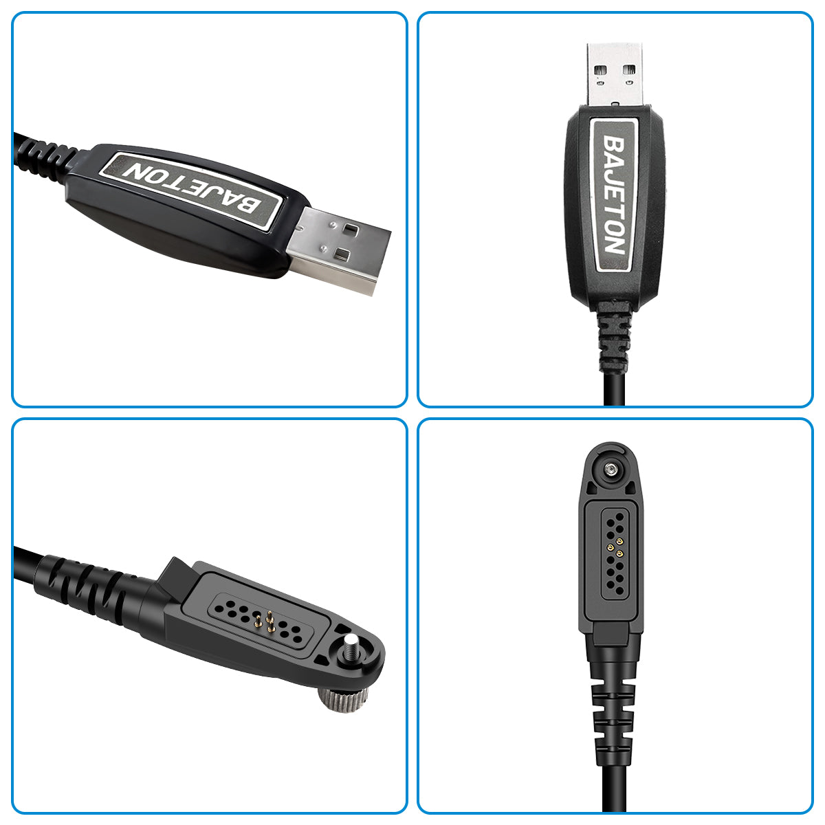 BAJETON Original USB Programming Cable For Bajeton BJ-9000 Radtel RT-950 RT-950 PRO Ham Radio