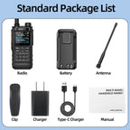 BAJETON BJ7700 Walkie Talkie Multi Band Wireless Bluetooth Phone Programming Noise Reduction AM FM Ham Radio For Camping BJ8200