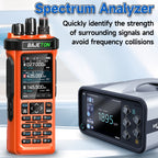 BAJETON BJ-9000(Orange) Walkie Talkie CB/SSB/RX/HF Receiver with GPS APRS 10W Bluetooth Phone Programming Same RT-950 PRO RT -950 Radio