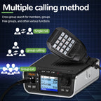 Chierda M520D DMR Mini Digital Mobile Radio 25W GPS Dual Band DTMF VHF UHF FM Bluetooth Long Range 300CH Walkie Talkie
