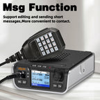 Chierda M520D DMR Mini Digital Mobile Radio 25W GPS Dual Band DTMF VHF UHF FM Bluetooth Long Range 300CH Walkie Talkie