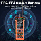 BAJETON BJ-9000(Orange) Walkie Talkie CB/SSB/RX/HF Receiver with GPS APRS 10W Bluetooth Phone Programming Same RT-950 PRO RT -950 Radio