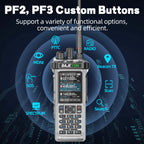 BAJETON BJ-9000(Transparent) GPS APRS Walkie Talkie 10W CB 27Mhz CB/SSB/HF Bluetooth Programming NOAA ShortWave For RT-950PRO RT-950 Radio