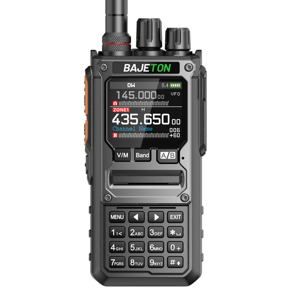 BAJETON BJ-7800 Walkie Talkie Long Range SW MW LW AM SSB CB 10W Receive Wireless Bluetooth Phone Programming NOAA Two Way Radio