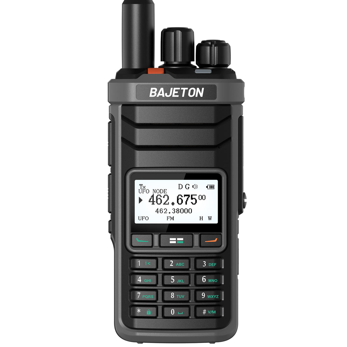 BAJETON DM-5000 DMR Walkie Talkie AES-256 Encryption Dual Time Slot Digital Analog SMS NOAA TYPE-C Charger For RT-4D Ham Radio