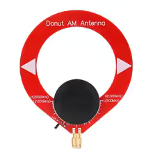 Mini Circle Donut Antenna SW AM/MW WB Medium Short Wave Broadband Receiving For UV-88 UV-98 PLUS BJ-7800 RT-860-860 RT-880