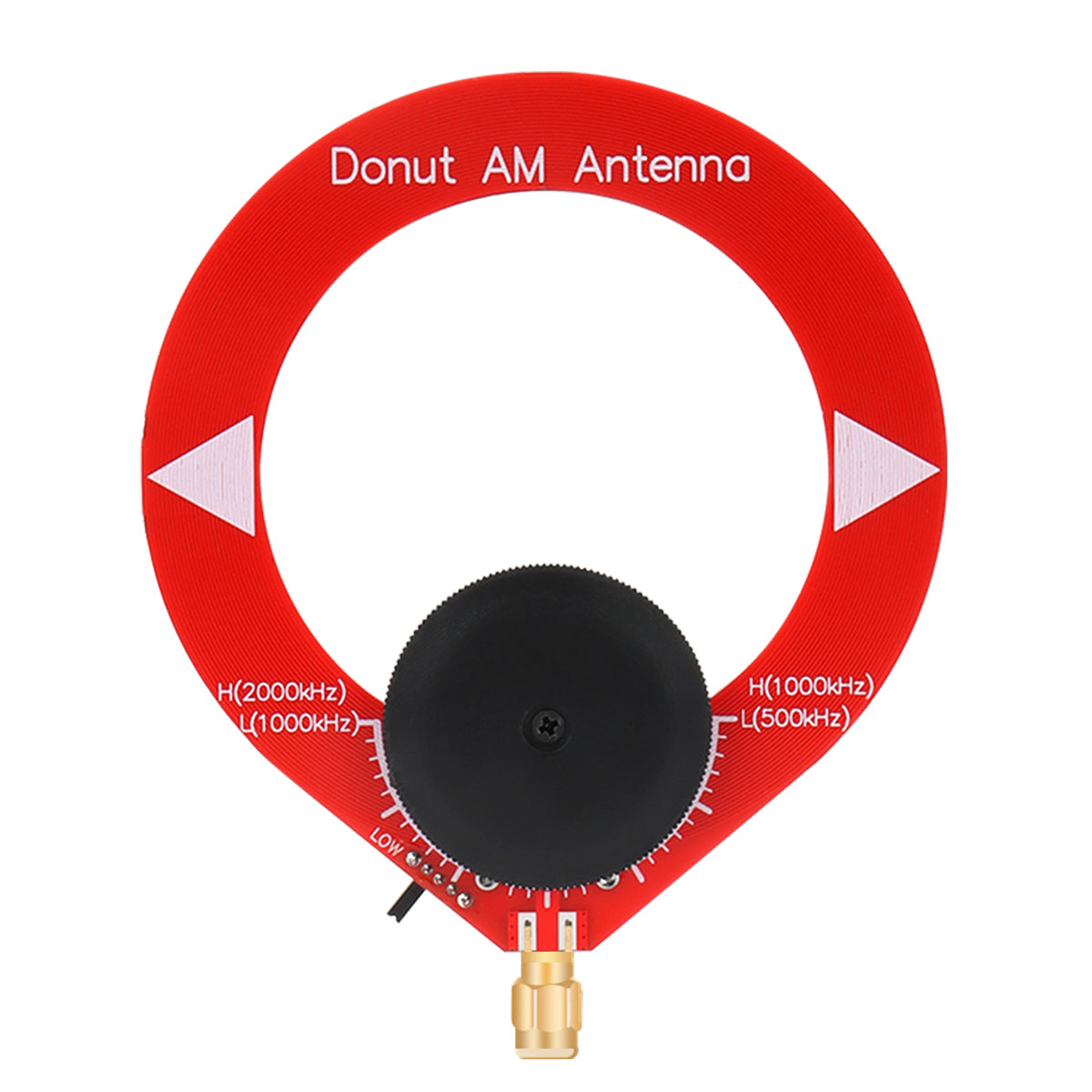 Mini Circle Donut Antenna SW AM/MW WB Medium Short Wave Broadband Receiving For UV-88 UV-98 PLUS BJ-7800 RT-860-860 RT-880