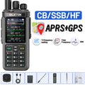 Iradio UV-98 PLUS 10W Multi Band Ham Radio HF UHF VHF With AM USB LSB CW CB LW MW SW SSB Cross Band Repeaper 2.4"large Screen