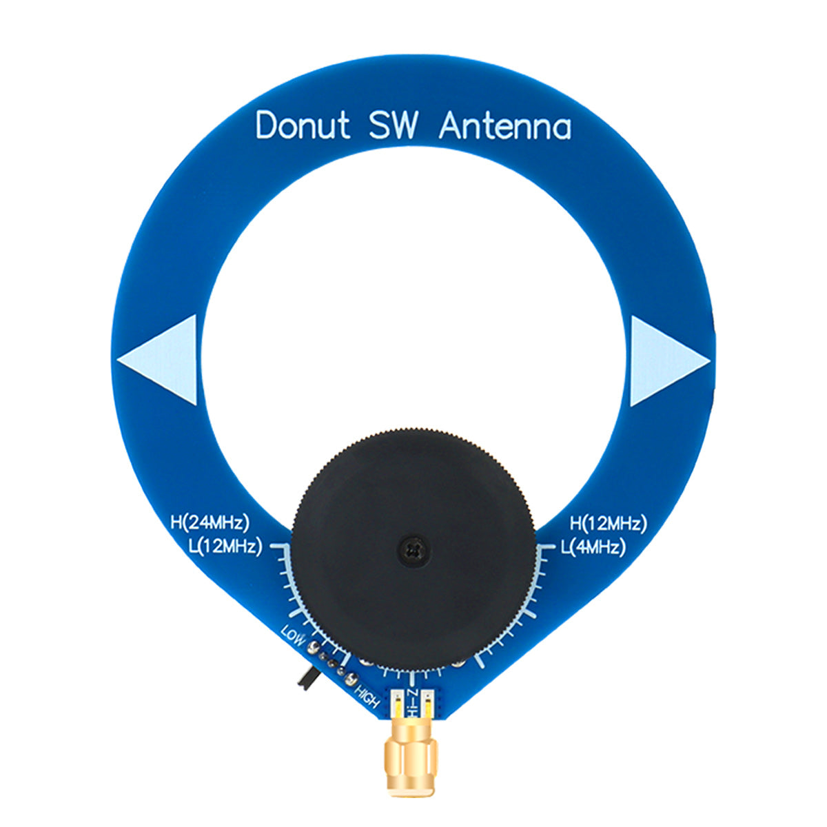 Mini Circle Donut Antenna SW AM/MW WB Medium Short Wave Broadband Receiving For UV-88 UV-98 PLUS BJ-7800 RT-860-860 RT-880